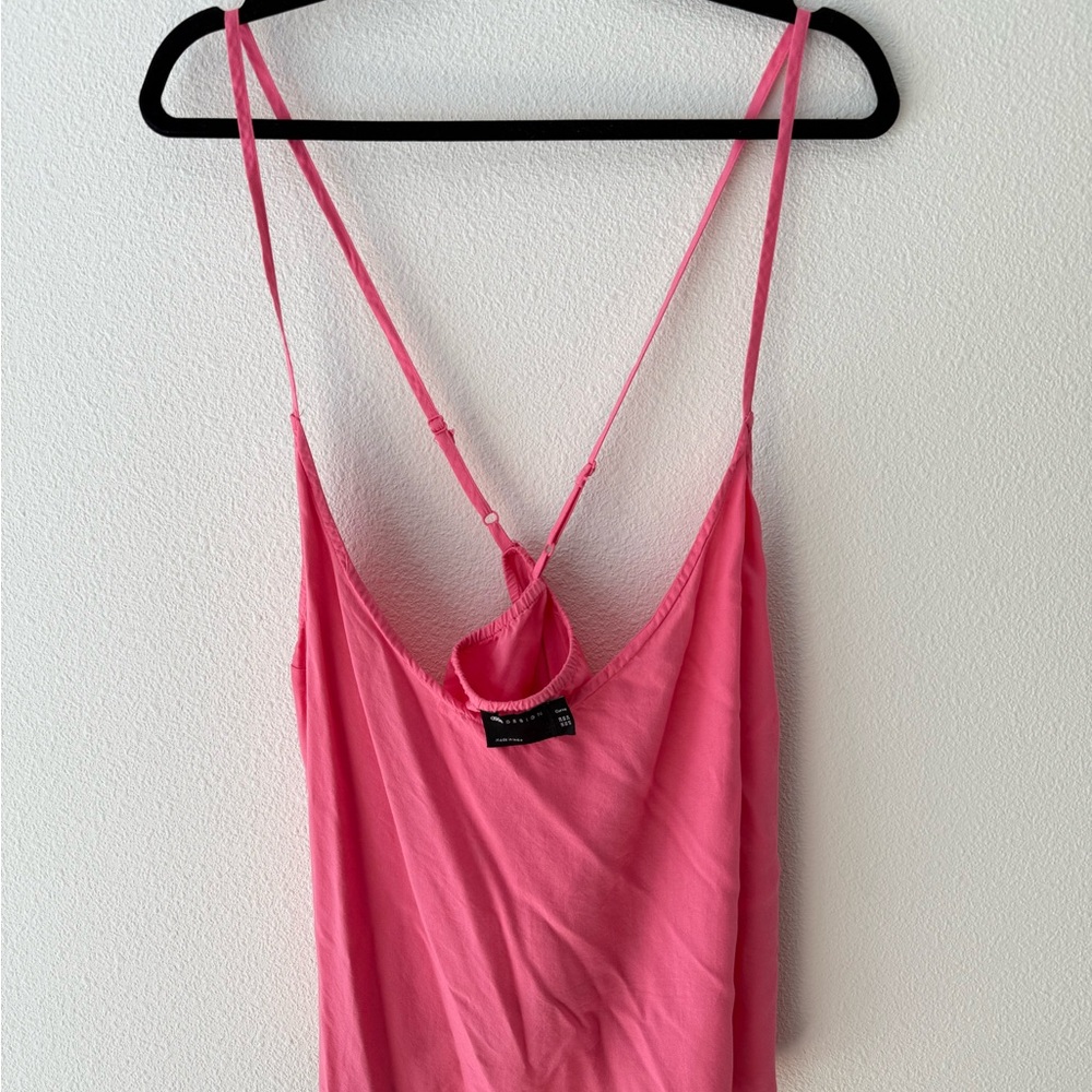 ASOS Curve Pink Camisole with Matching Shorts and Pants set